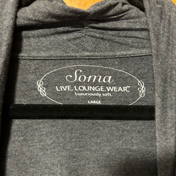 Soma Lightweight Gray Cardigan - Picture 3 of 4